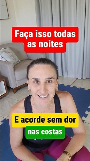 ALONGAMENTO NOTURNO para as COSTAS: RELAXE o Corpo e DURMA MELHOR | FAÇA AGORA