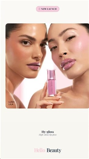 💄 Hy-gloss by · High-shine lip gloss #Shorts
