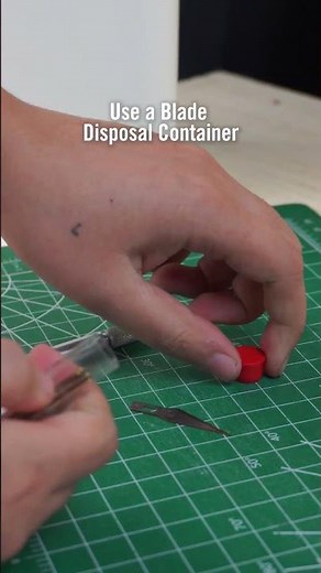 How to Dispose of a Hobby Blade Safely | Excel Blades