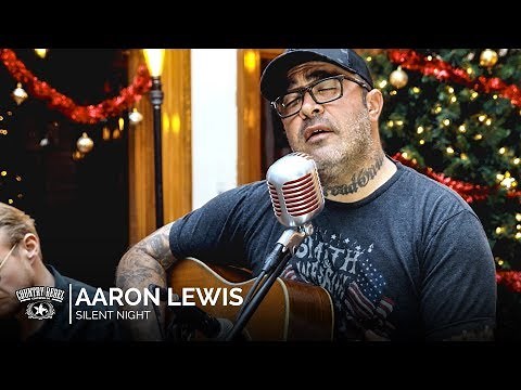 Aaron Lewis - Silent Night (Acoustic Cover) // Country Rebel Christmas Sessions