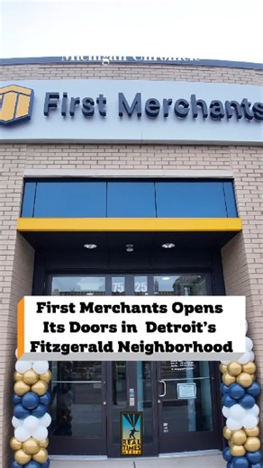 19 reactions | News update Detroit! Did you know First Merchants’ Fitzgerald Banking Center at 7525 W. McNichols just opened a 3,000 sq ft, $3 million, community-designed hub restoring access to banking in Detroit’s historic Fitzgerald neighborhood. Check out the full article in our bio to learn more. #Detroit #Fitzgerald #FirstMerchants #Community | Michigan Chronicle | Facebook