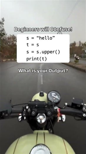 Guess the output in comment... #coding #trending #python #cybersec #programming #codingnewbie