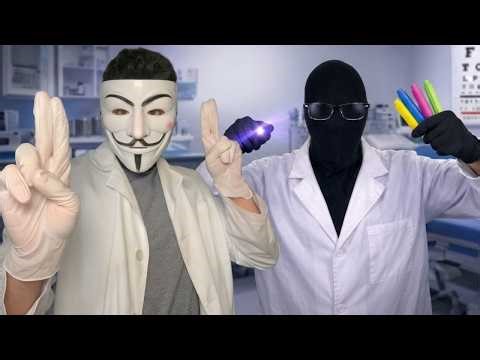 ASMR - 🧠TEST de NERVIOS CRANEALES con ‪@ASMR-ENIGMA‬