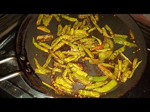 Green Chilli Fry ||