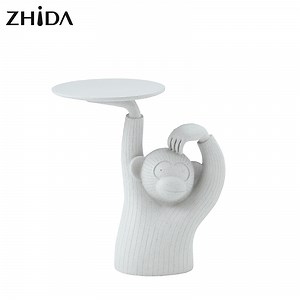 [Hot Item] Modern Design Hotel Furniture Cute Monkey Shape Living Room Bedroom Side Table