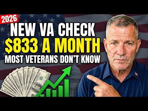 A New $833-a-Month VA Payment Is Moving Through Congress in 2026 — Most Veterans Have No Idea