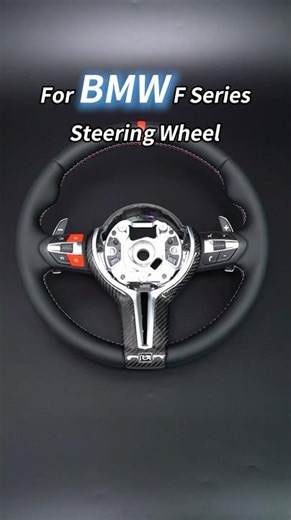 Full Custom Nappa Carbon Steering Wheel For BMW F-Series | (For BWM F01 F02 F06 F10 F12 F26 F30 F32)