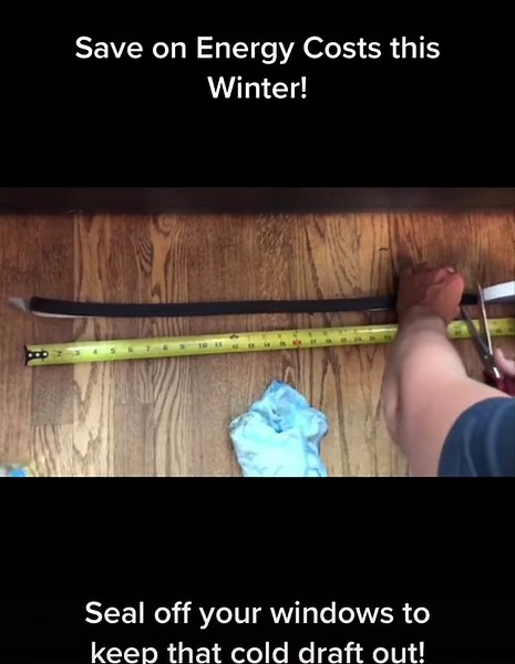 #QuickTip for keeping your energy costs down this winter! Sealing off your windows with draft guards can decrease the cold drafts. #winter #hometip