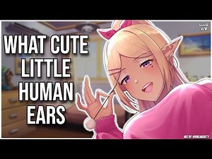 3DIO ASMR | F4M 🩷 Popular Elf Girl Loves your Human Ears 🩷 Ear Cleaning & Personal Attention