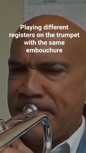 Playing different registers on the trumpet with the same embouchure ( WILSON ORTEGA RUEDA)
