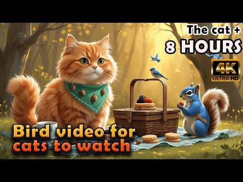 TV FOR CATS - A Cat's Window to the World: 8-Hour ULTIMATE Nature View for Indoor ‪@Nature-4ktv‬ 71