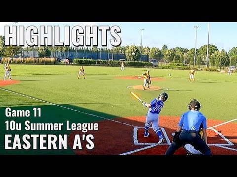 Highlights - 10u Waves Summer Game 11 vs Eastern A's