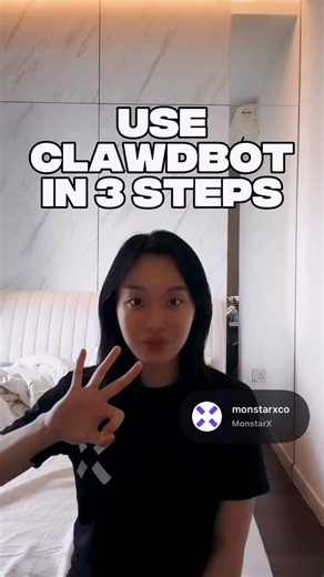 MonstarX on Instagram: "Clawdbot is a personal AI assistant that runs fully on your own machine. And yes… it’s way more powerful than it looks. Here’s why it stands out: It actually remembers you. Not just chat history, but your habits, writing style, and repeated workflows. That power vs. control trade-off is something to think about. It’s early and a bit rough, but if you’re comfy with terminals or APIs, it’s seriously impressive. Want to try it? 1️⃣ Install Node.js 2️⃣ Run the code above 3️⃣ 