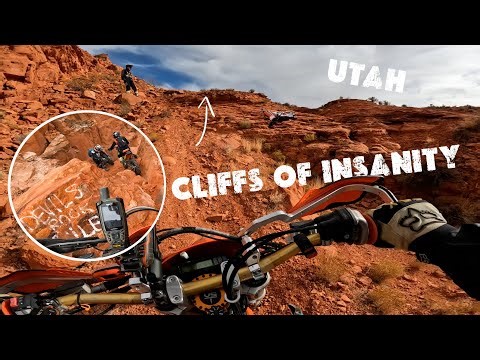 The Cliffs of Insanity - Hard Enduro Riding at Warner Valley, Utah