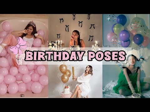 Aesthetic Birthday Photoshoot Ideas With Cake 🎂💃