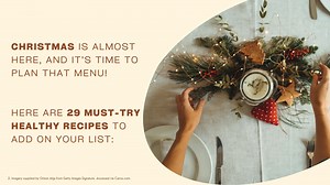 Healthy Christmas Recipes