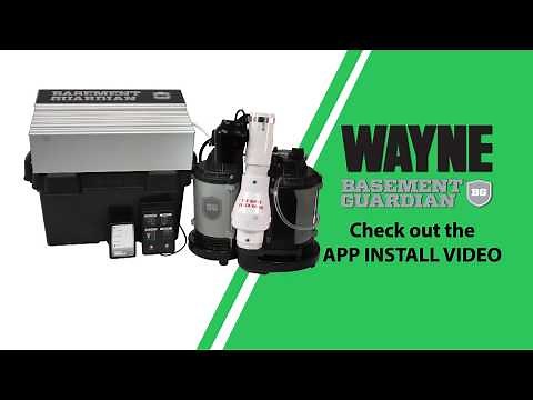 Wayne Basement Guardian Pump Install Final