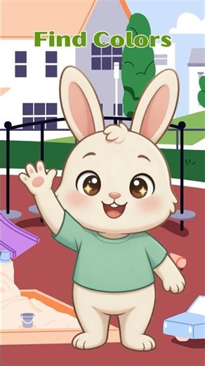 Color Song for Kids 🌈 Learn Colors with Bunny Boo | Toddler Learning #kidssongs #babysongs #colors