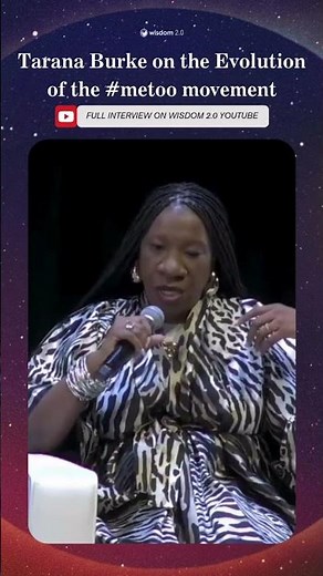 Click above to hear more from Tarana Burke, founder of the #metoo movement