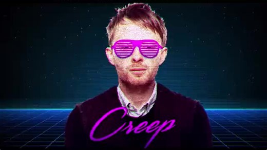 Radiohead Creep Synthwave Cyberpunk 80s Remix