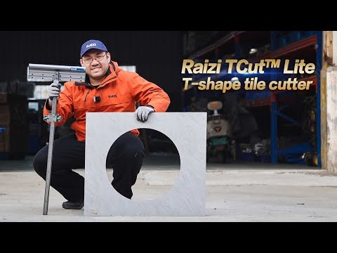 Raizi TCut™ Lite T-shape tile cutter product instruction