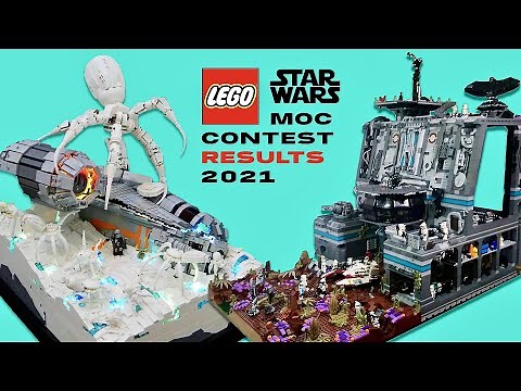 LEGO Star Wars MOC Contest RESULTS 2021 - TOP 30 CREATIONS Coruscant, Tatooine, Scarif, Clone base