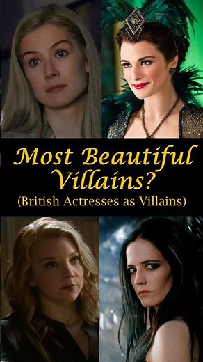 🌹Beautiful British Villains: Elegance Meets Evil ⚔️ - Who's Your Favourite?