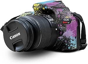 Skin Compatible with Canon EOS Rebel T7 Camera - Splatter - Premium 3M Vinyl Protective Wrap Decal Cover - Easy to Apply | Crafted in The USA by MightySkins