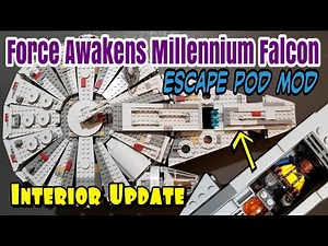 Lego Force Awakens Millennium Falcon Escape Pod Update