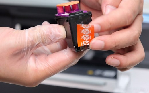 惠普Tank583/582打印机原装连供开箱安装教程