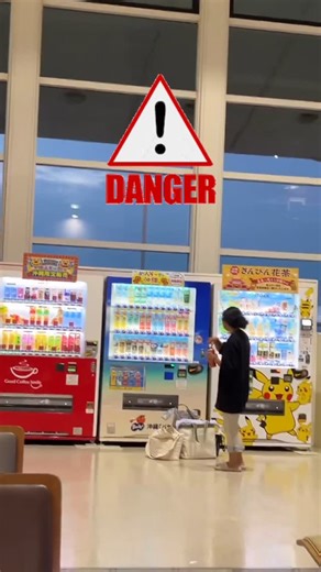 インスタべ○ータ🔥戦闘激バズり民族🔥 on Instagram: "空港で暴れるヤバい人いた。 チンパンジーなのかな？？ 動物園みたい😂 #衝撃映像 #迷惑行為 #おもしろ動画 #コメント大歓迎 #おすすめ"