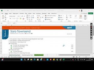 Shelly Cashman Excel 2019 | Module 1: Textbook Project #shellycashman
