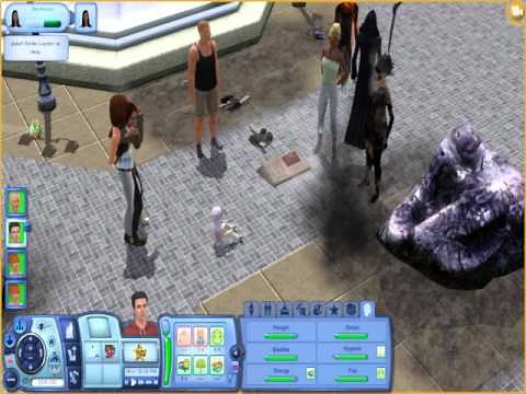 Meteor Shower in the sims 3