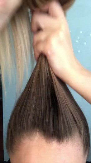 Quick bun👌#hairhacks #hairstyles #hairtutorials #hairtok #highbun #bun | Hair Stylist Rash