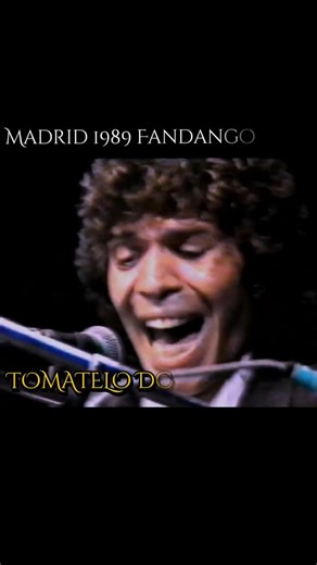 Camarón en Madrid 1989 Fandango
