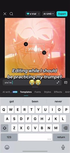 I really should be practicing rn 😭😭