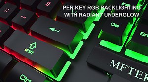 Watch MFTEK Gaming Keyboard and Mouse Combo on Amazon Live