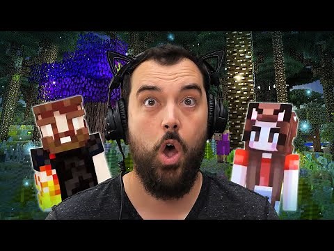 Exploring the Twilight Forest dimension in Minecraft (with 217 mods!)