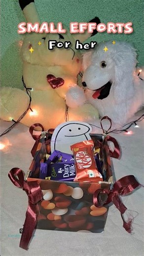 DIY Chocolate Explosion Box / Valentine's Day Gift / Birthday Gift Ideas #shorts #diy #valentinesday