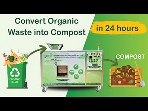 200 Kg Organic Waste Composter Machine - Kelvin India
