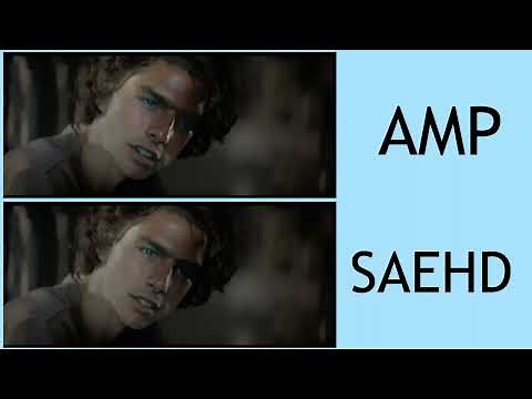 DeepFaceLab - SAEHD vs AMP