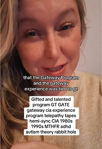 Gifted and talented program GT GATE gateway cia experience program telepathy tapes hemi-sync CIA 1980s 1990s MTHFR adhd autism theory rabbit hole #fyp #giftedandtalented #gate #gt #gifted #gatewayexperience #giftedkid #1980s #mthfr #mthfrgenemutation #conspiracytiktok #telepathytapes #adhd #autism