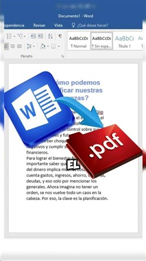 ✅How to convert a Word file to PDF in less than 1 minute 😎