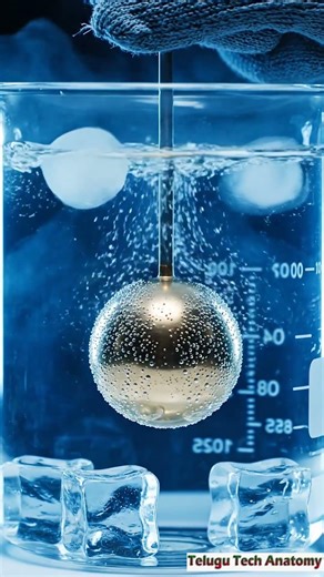 వేడి చేస్తే లోహం ఎందుకు పెద్దదవుతుంది? 😲 | Brass Ball Experiment | Thermal Expansion & Contraction