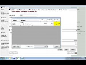 How to create purchase order, purchase voucher, purchase return and payment to supplier