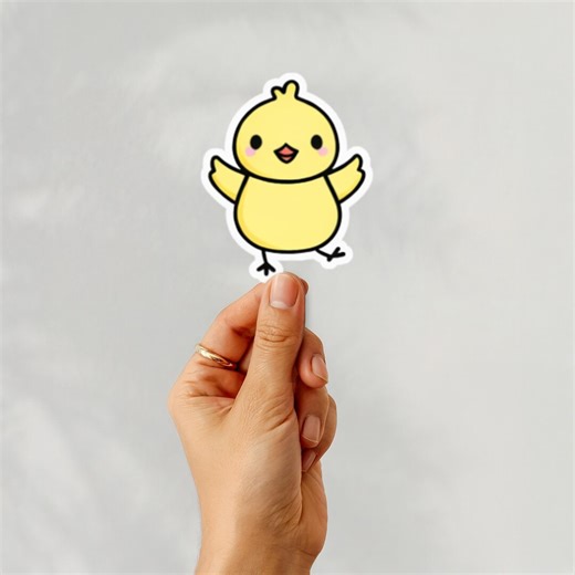 Cute, Animated Animal Sticker | Large, Animated Animal Stickers | Gifted Animal Sticker | Personality Stickers Anime | Funny Bumper Sticker - Etsy