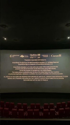 Digital Cinema Ending: The Bad Guys 2 (2025)