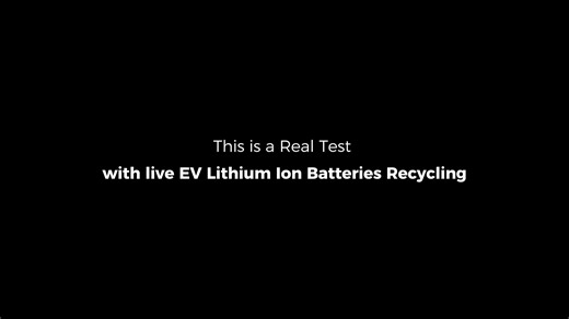 1K views | BYD Blade Battery Recycling Test | Custom Line for EV...