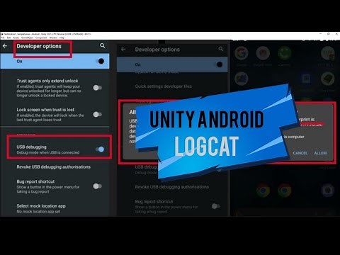 Unity Android Logcat | How to view Android APK logs in unity3D