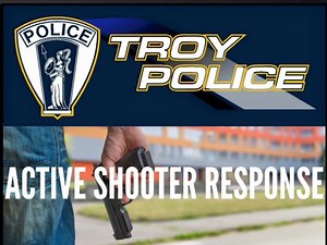 Troy Police To Sponsor Active Shooter Training